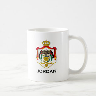 JORDANIEN - Emblem/Flagge/Wappen/Symbol Kaffeetasse