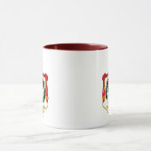 Jordanien-Emblem Tasse (Zentrum)