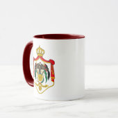 Jordanien-Emblem Tasse (Vorderseite Links)