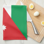 Jordanien-Flagge Küchentuch (Viertel Falte)