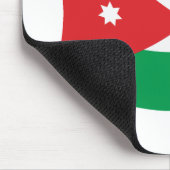 Jordanien-Flagge-Mauspad Mousepad (Ecke)