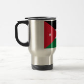 Jordanien-Flagge Reisebecher (Links)