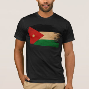 Jordanien-Flagge T-Shirt