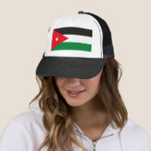 Jordanien-Flaggen-Hut Truckerkappe (Beispiel)