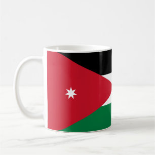 Jordanien-Flaggen-Tasse Kaffeetasse