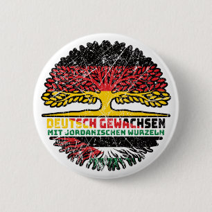 Jordanien Jordanisch Deutsch Deutschland Baum Button