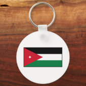 Jordanien - jordanische Flagge Schlüsselanhänger (Vorderseite)