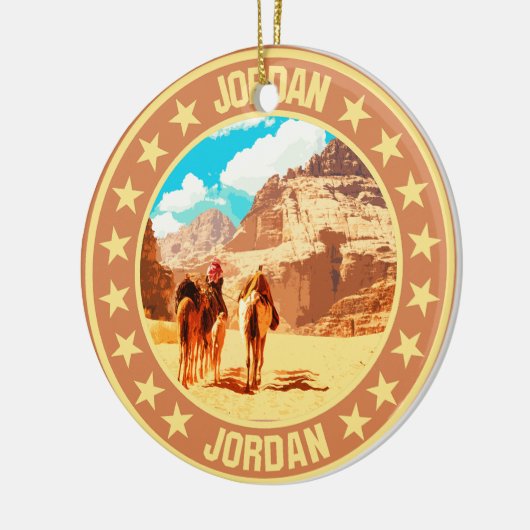 Jordanien Keramik Ornament (Links)