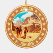 Jordanien Keramik Ornament (Hinten)