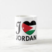 Jordanien-Liebe Kaffeetasse (Mittel)