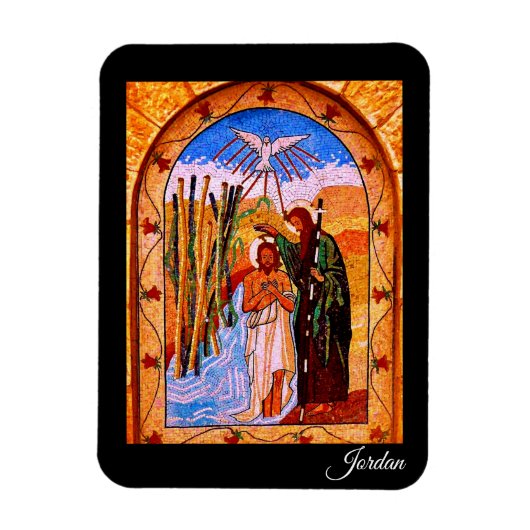 Jordanien Magnet (Vertikal)