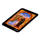 Jordanien Magnet (Linke Seite)