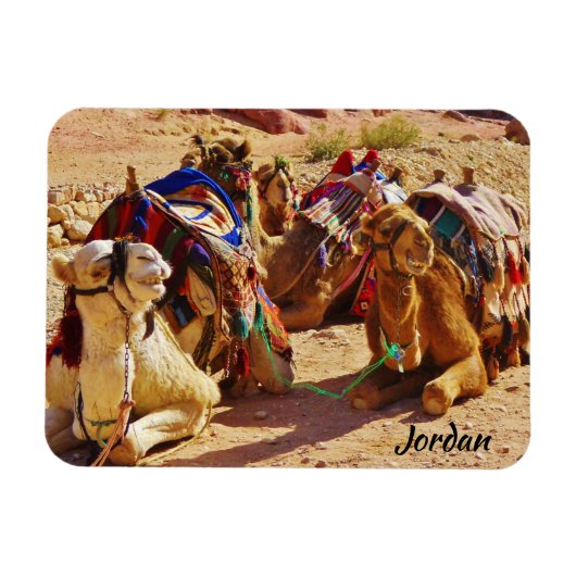 Jordanien Magnet (Horizontal)