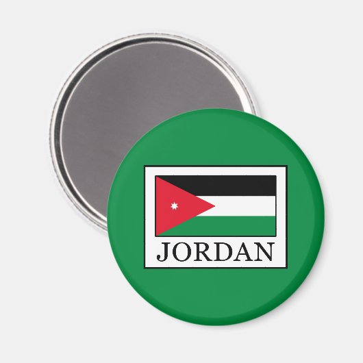 Jordanien Magnet (Vorderseite/Rückseite)