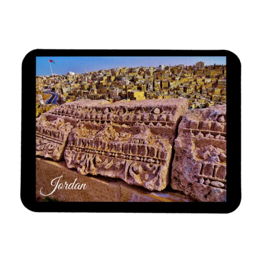 Jordanien Magnet (Horizontal)