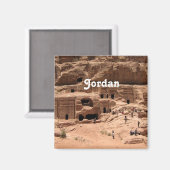 Jordanien Magnet (Vorderseite/Rückseite)