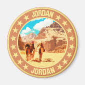 Jordanien Magnet (Vorne)