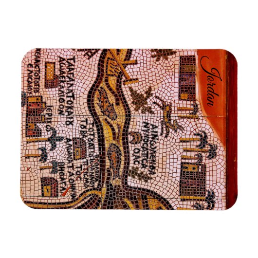 Jordanien Magnet (Horizontal)