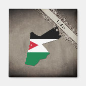 Jordanien Magnet (Vorne)