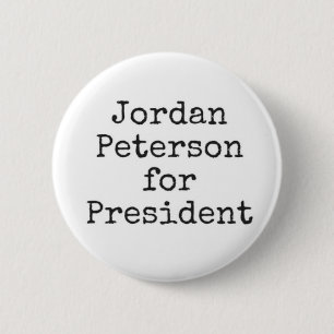 Jordanien Peterson für Präsident Button