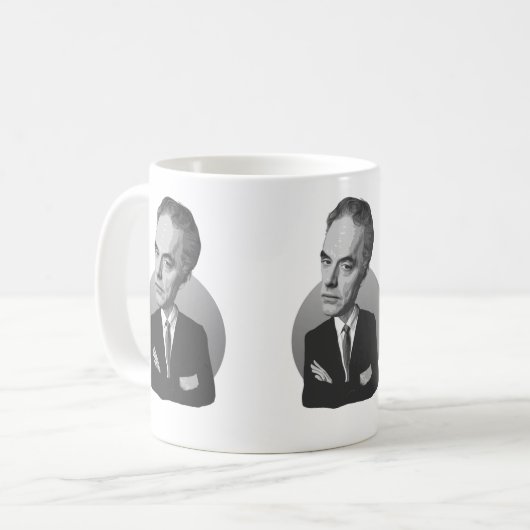 Jordanien Peterson Kaffeetasse (Vorderseite Links)