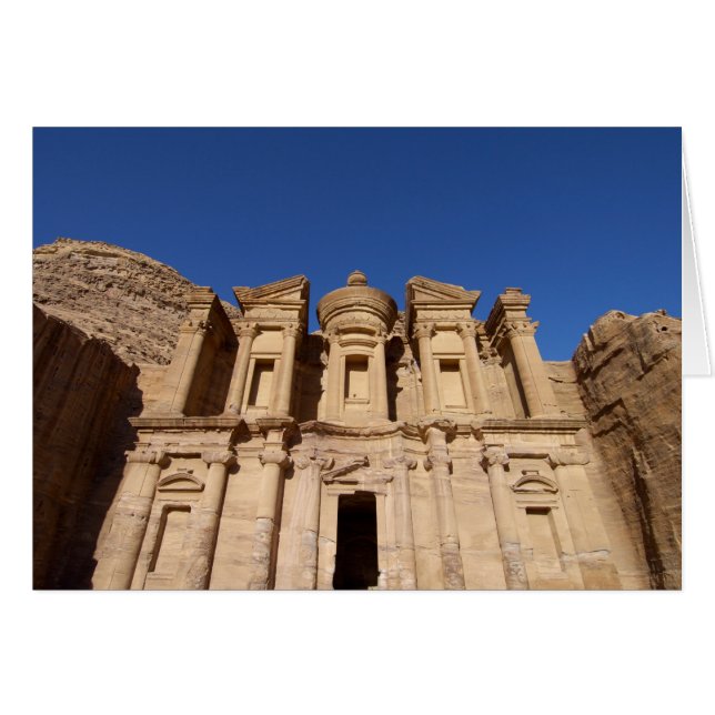 Jordanien, Petra, das Kloster, Al Deir. (Vorderseite (Horizontal))