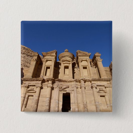 Jordanien, Petra, Das Kloster, Al Deir. Button (Vorderseite)