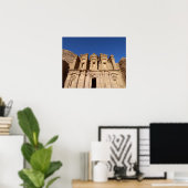 Jordanien, Petra, das Kloster, Al Deir. Poster (Heimbüro)