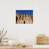 Jordanien, Petra, das Kloster, Al Deir. Poster (Küche)