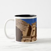 Jordanien, Petra, Das Kloster, Al Deir. Zweifarbige Tasse (Links)