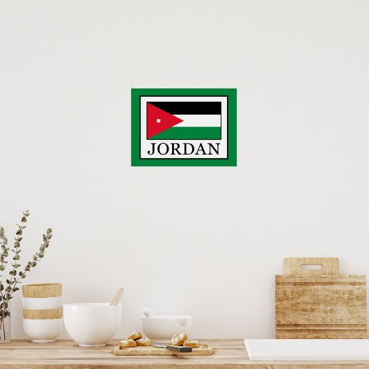 Jordanien Poster (Küche)