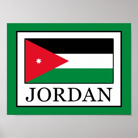 Jordanien Poster (Vorne)