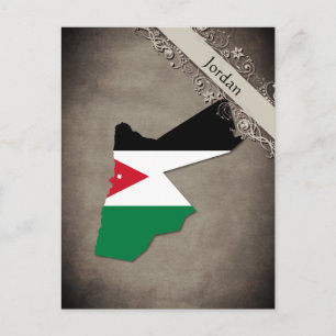Jordanien Postkarte
