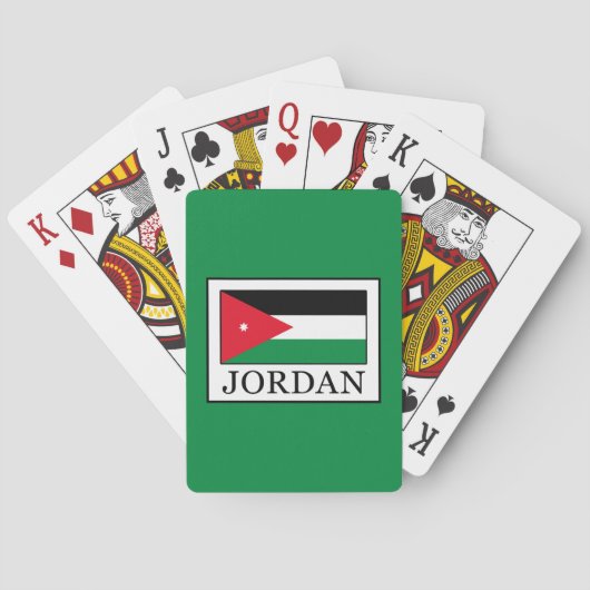 Jordanien Spielkarten (Rückseite)