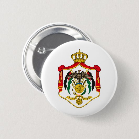 Jordanien-Wappen Button (Vorne & Hinten)