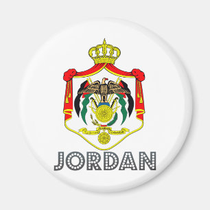 Jordanien-Wappen Magnet