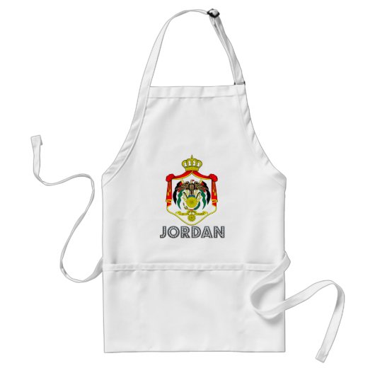 Jordanien-Wappen Schürze (Vorne)