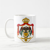 Jordanien-Wappen Tasse (Links)
