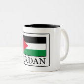 Jordanien Zweifarbige Tasse (VorderseiteRechts)