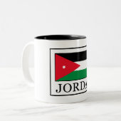 Jordanien Zweifarbige Tasse (Vorderseite Links)