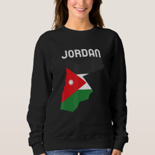 Jordanienflagge Jordaniens Unabhängigkeitstag Sweatshirt