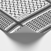 Jordanienkuffiya nach Maß Geschenkpapier (Ecke)