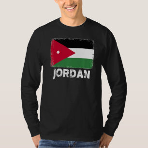Jordaniens Flagge Unterstützung der jordanischen B T-Shirt