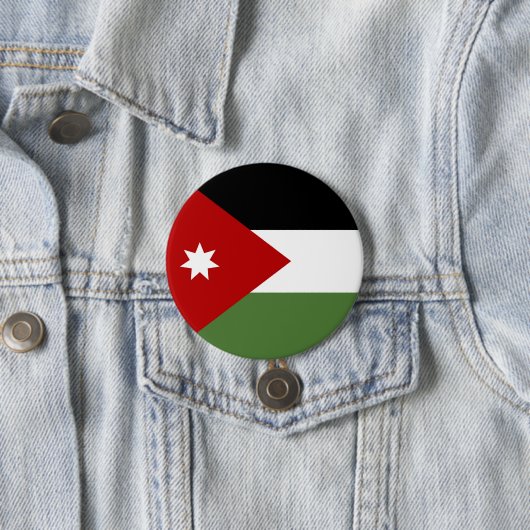 Jordanische Flagge Button (Beispiel)