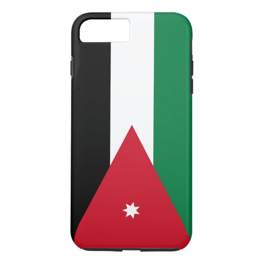 jordanische Flagge Case-Mate iPhone Hülle (Rückseite)