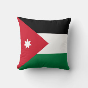 jordanische Flagge Kissen