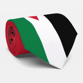jordanische Flagge Krawatte
