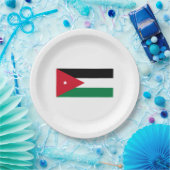 jordanische Flagge Pappteller (Party)