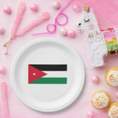 jordanische Flagge Pappteller (Party)