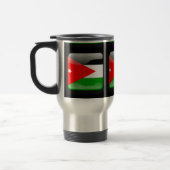 jordanische Flagge Reisebecher (Links)